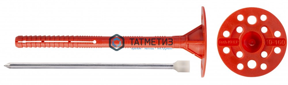 Дюбель д/изоляции IZL-T 10х160  (500) -  магазин крепежа  «ТАТМЕТИЗ»