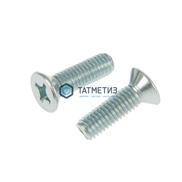 Винт потай DIN 965 оц 4х16  ( 500 шт/уп) МС -  магазин крепежа «ТАТМЕТИЗ»