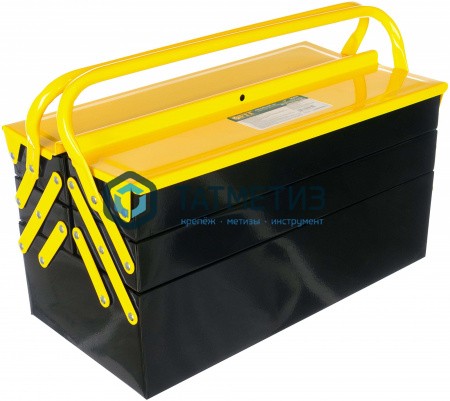 Ящик для инструментов 420х200х200 мм, метал, 4 раздвиж.отдел, FIT -  магазин «ТАТМЕТИЗ»
