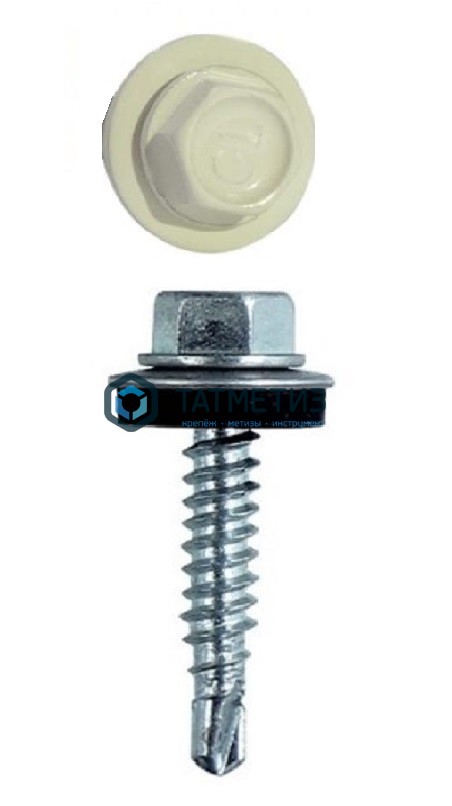 Саморез окраш.кров. 5,5х25 /1015/ (250 шт/уп) HW -  магазин «ТАТМЕТИЗ»