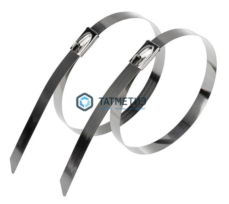 Хомут-стяжка стальной  300 х 4,6  ( 10 шт/уп)  REXANT -  магазин «ТАТМЕТИЗ»