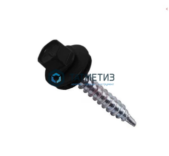 Саморез окраш.кров. 5,5х19 /9005/  (4000 шт/уп)  КК -  магазин «ТАТМЕТИЗ»
