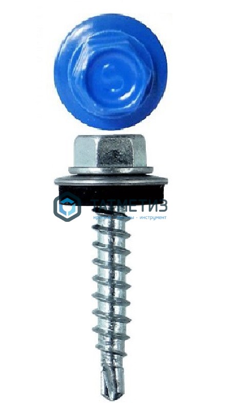 Саморез окраш.кров. 4,8х35 /5005/ (250 шт/уп)  КК -  магазин «ТАТМЕТИЗ»