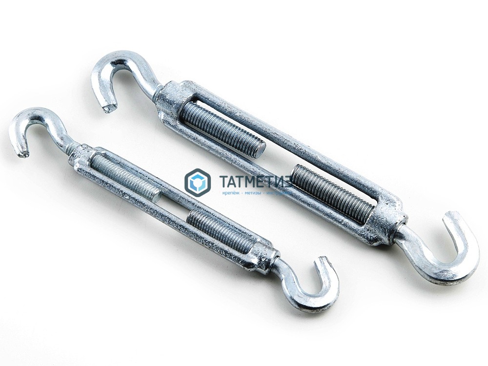 Талреп С+С DIN 1480  8 крюк-крюк усиленный -  магазин «ТАТМЕТИЗ»