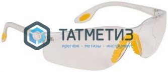 Очки защитные с дужками прозрачные, поликарбонат FIT РОС -  магазин крепежа «ТАТМЕТИЗ»