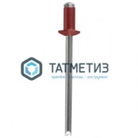 Заклепки ZK ал/ст 4,8x12 RAL 3005 ( 500 шт/уп) ТК -  магазин крепежа «ТАТМЕТИЗ»