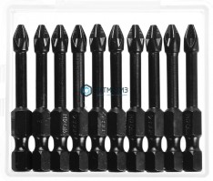 Бита  PH2- 50, ЗУБР, УДАРНЫЕ 10 шт/уп -  магазин крепежа «ТАТМЕТИЗ»