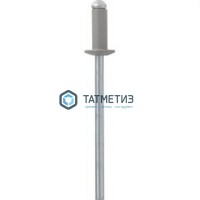Заклепки ZK ал/ст 4,0x10 RAL 7004 (1000 шт/уп) -  магазин крепежа «ТАТМЕТИЗ»
