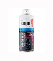 Жидкая резина (антикоррозийное покрытие) KUDO KU-5551 520мл ПРОЗРАЧНАЯ -  магазин крепежа «ТАТМЕТИЗ»