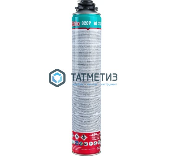 Пена монтажная проф огнестойкая Akfix 820 B1 ПУ 850мл | «ТАТМЕТИЗ» Пена монтажная проф огнестойкая Akfix 820 B1 ПУ 850мл - магазин крепежа «ТАТМЕТИЗ»